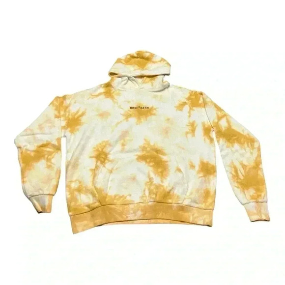 Raw Gear White/Gold Tie-Dye Hoodie Model# RG504, size Medium - Picture 5 of 12